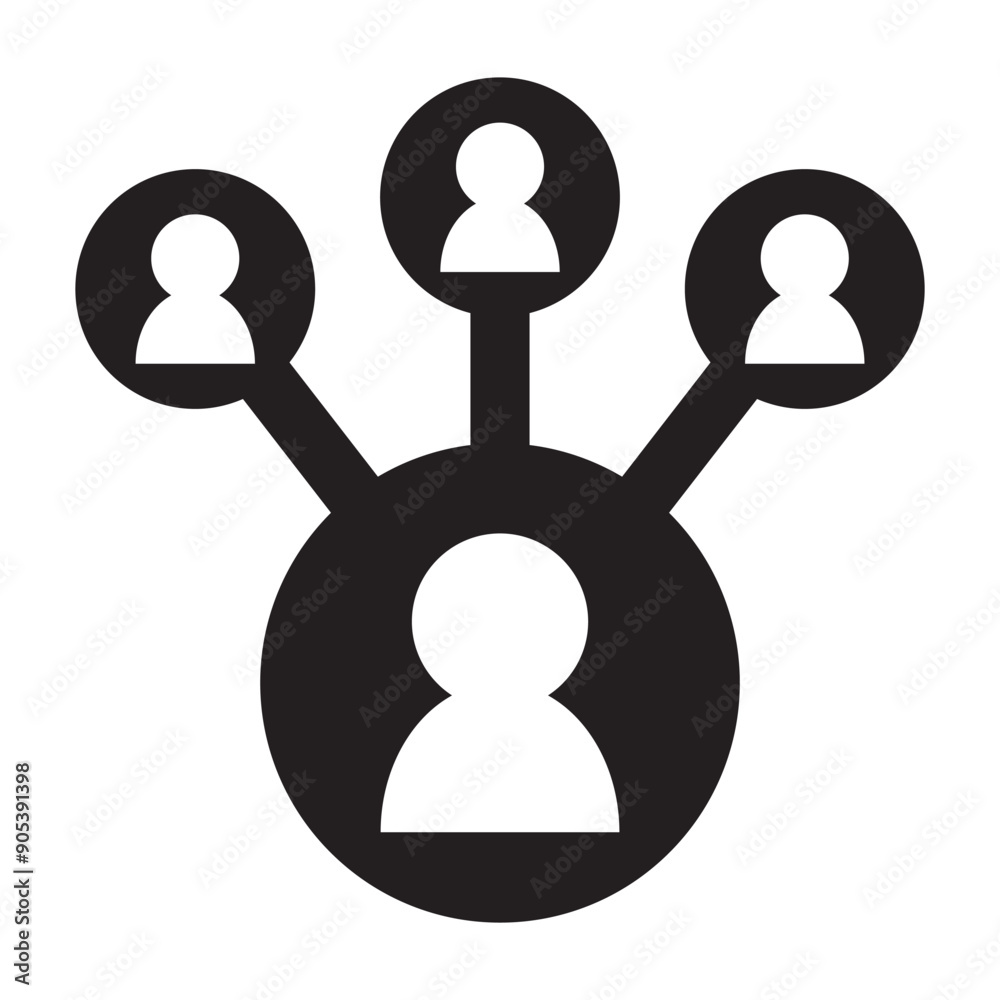 Social network icon vector illustration graphic design Social network icon vector illustration graphic design