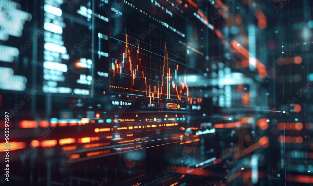 AI algorithms analyzing big data to predict market trends and optimize investment strategies, shaping the future of finance and wealth management AI algorithms analyzing big data to predict market trends and optimize investment strategies, shaping the future of finance and wealth management