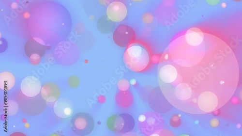 Perfect abstract background.Vibrant bokeh lights with soft pastel colors.Beautiful gradient texture © Olena