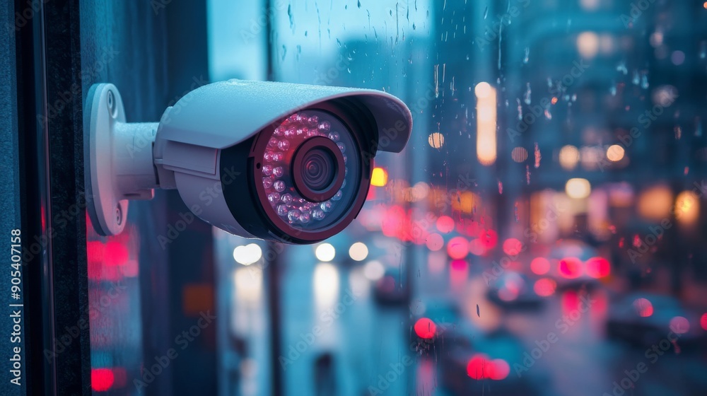 high resolution photo of a modern security camera high resolution photo of a modern security camera
