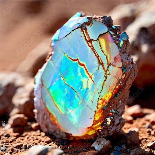 coober pedy opal opal mined in australias coober pedy region kno photo