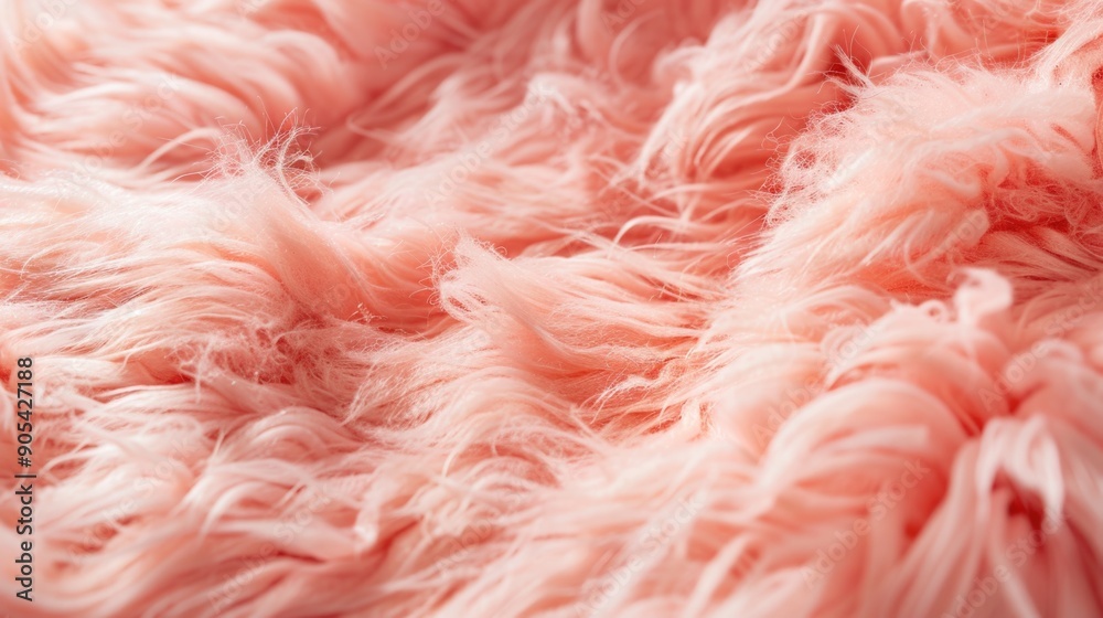 peach color fluffy fabric texture close up peach color fluffy fabric texture close up