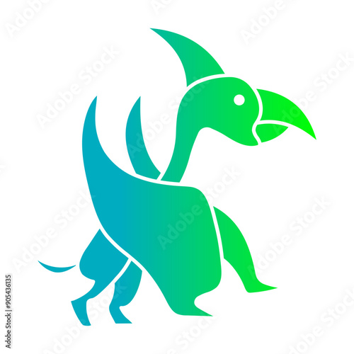 Pteranodon Gradient Flat