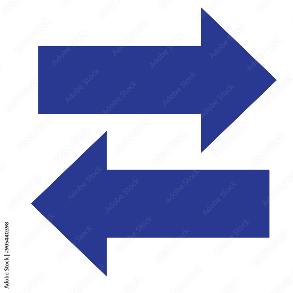 Blue Arrow icon. blue arrow icon on white background design eps 10 Blue Arrow icon. blue arrow icon on white background design eps 10