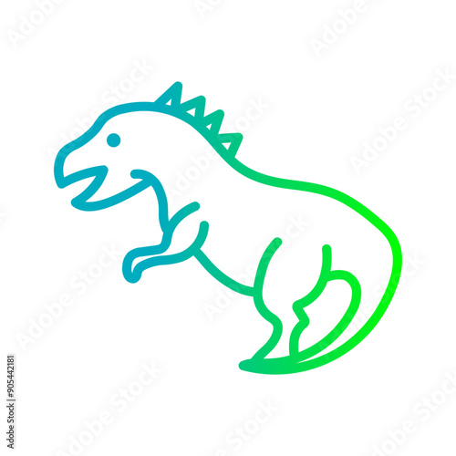 Allosaurus Gradient Linear