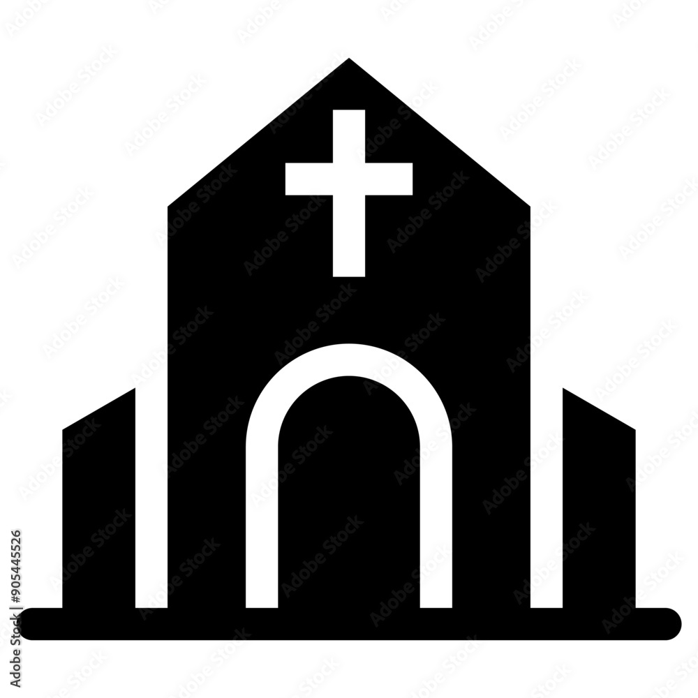 Church icon vector illustration graphic design Church icon vector illustration graphic design