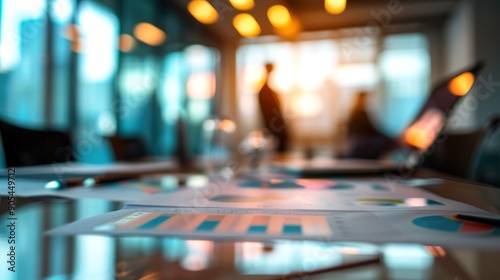 Wallpaper Mural Data or information prepare for present project and the meeting rooms, financial, technology, office, computer, modern, professional, office, success, target, contact, win, meeting room, analyze Torontodigital.ca