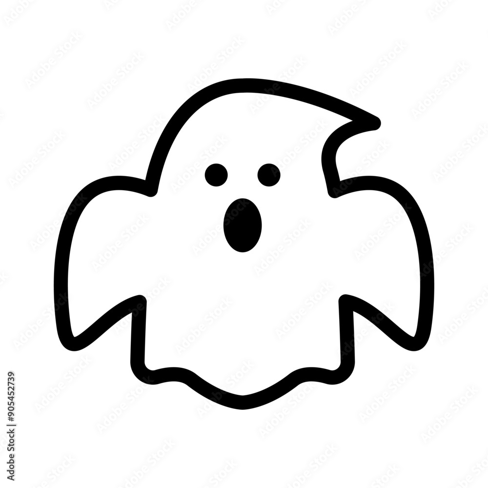 Ghost icon vector illustration graphic design Ghost icon vector illustration graphic design