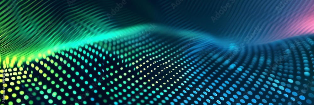 Abstract Halftone Green and Blue Gradient Background with Dots, a Modern Visual for Creative and Corporate Design Applications. Abstract Halftone Green and Blue Gradient Background with Dots, a Modern Visual for Creative and Corporate Design Applications.