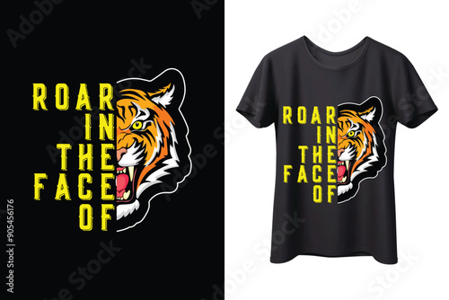 Tiger tshirt design