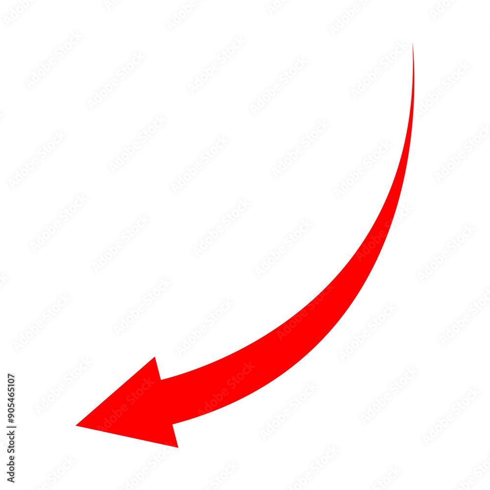 Red arrow icon indicating different direction. icon isolated on a transparent background for website banners ads and design elements. png Red arrow icon indicating different direction. icon isolated on a transparent background for website banners ads and design elements. png