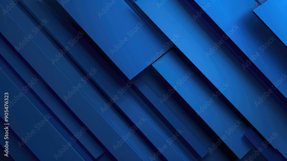 Geometric background with diagonal lines in trendy blue Geometric background with diagonal lines in trendy blue