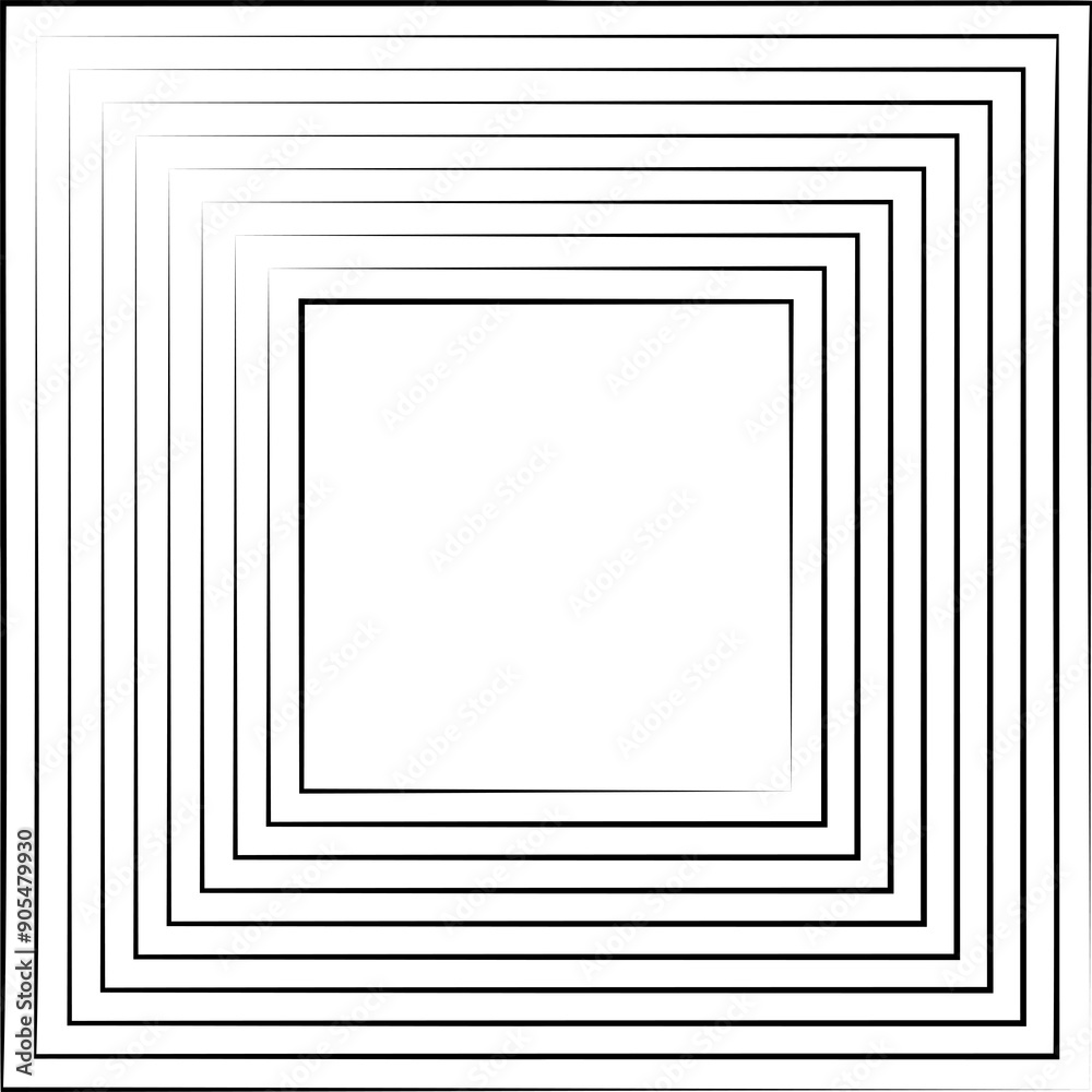 Square dynamic shapes. Graphic design elements Square dynamic shapes. Graphic design elements
