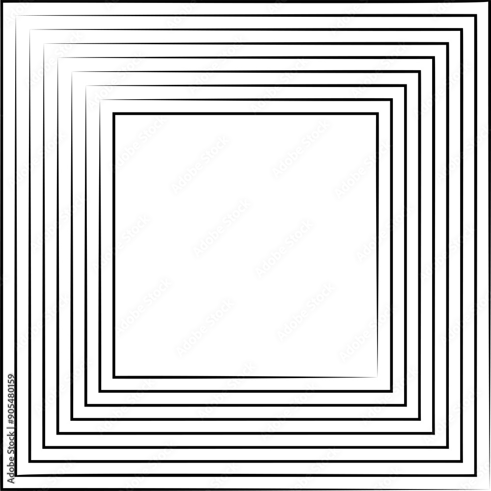 Square dynamic shapes. Graphic design elements Square dynamic shapes. Graphic design elements