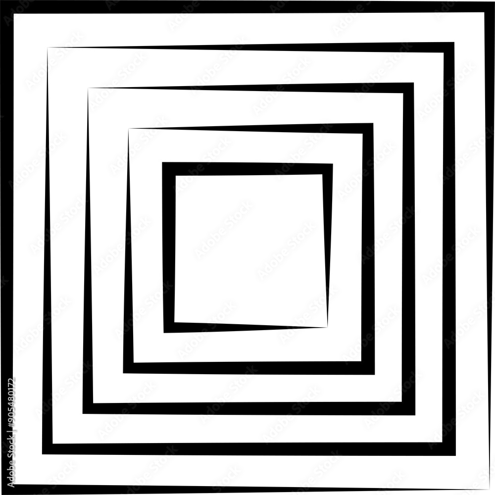 Square dynamic shapes. Graphic design elements Square dynamic shapes. Graphic design elements