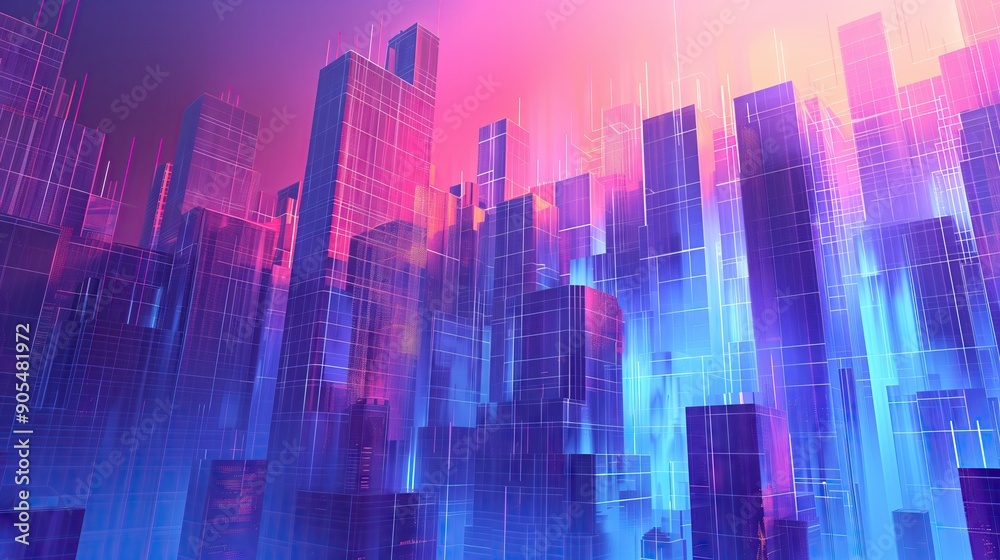 Abstract shapes, business card background, digital, development, programming, city, server, web design
Abstract shapes, business card background, digital, development, programming, city, server, web design