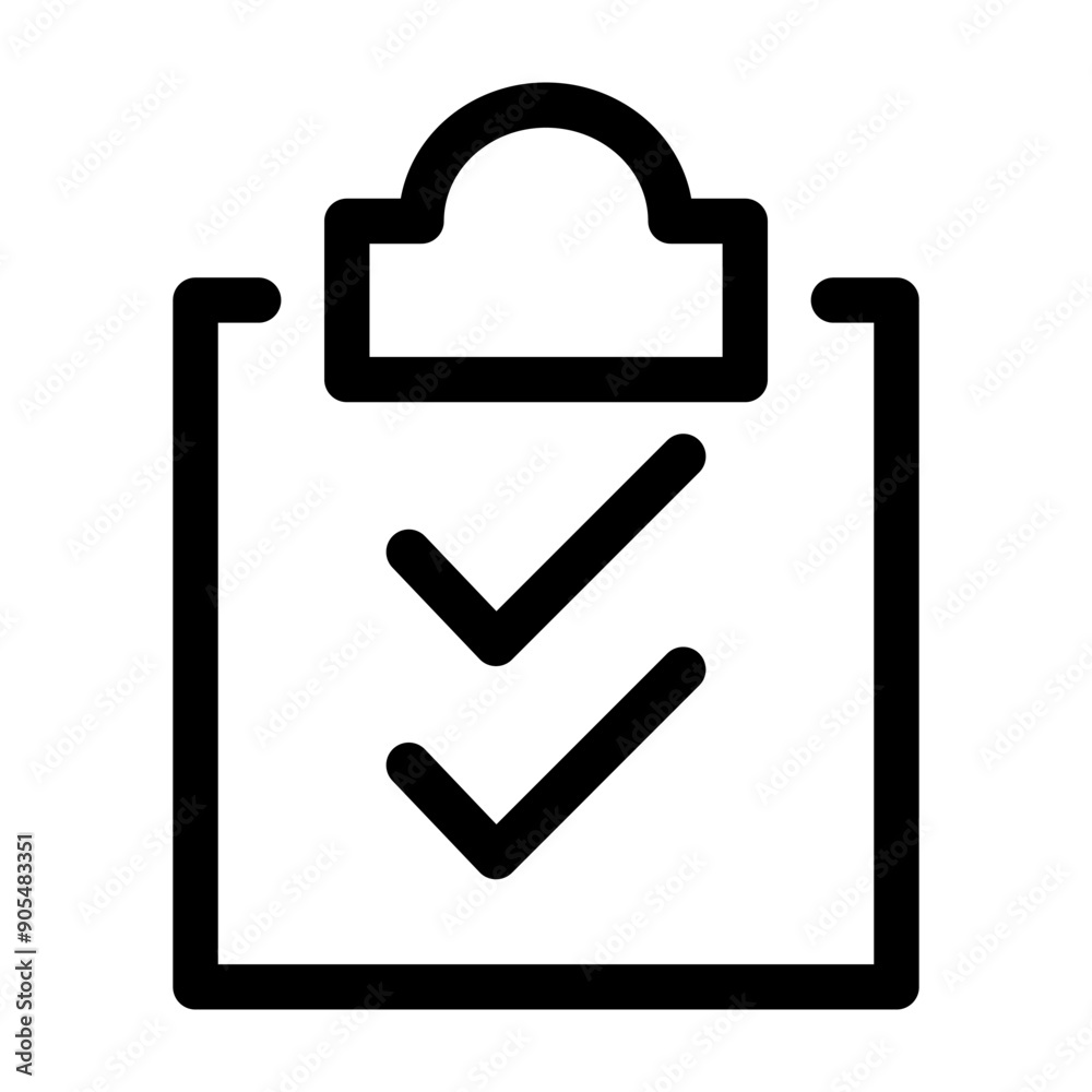 Medical record icon in thin line style vector illustration graphic design Medical record icon in thin line style vector illustration graphic design