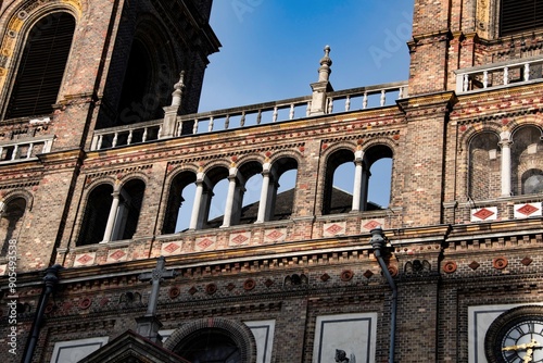 Photography Breitenfeld church in the Vienna eighth district