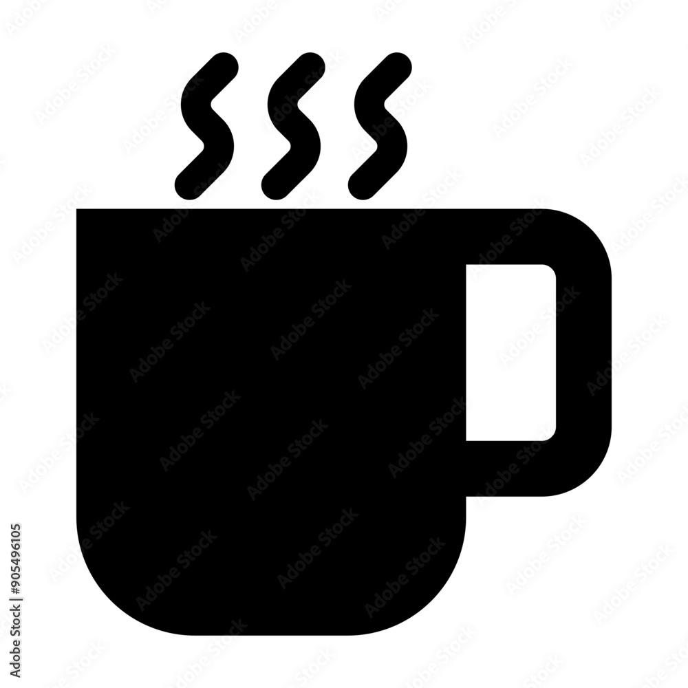 Hot coffee icon vector illustration graphic design Hot coffee icon vector illustration graphic design