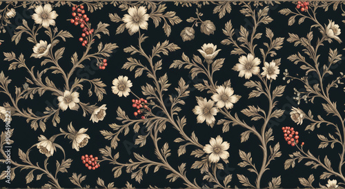 seamless floral background