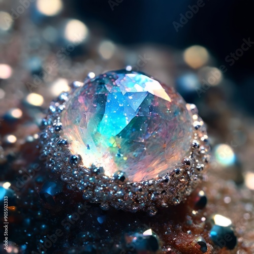 stardust pearl a pearl with shimmering iridescent hues resemblin photo