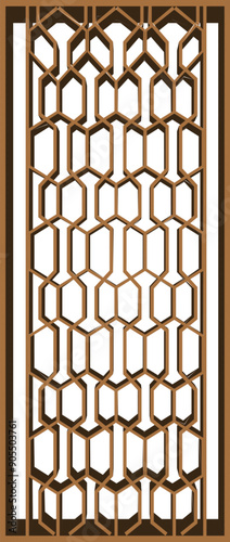 Vector sketch illustration design drawing of door baground room partition wardrobe classic vintage ethnic traditional modern abstract