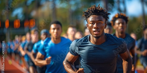 Runner at the Starting Line