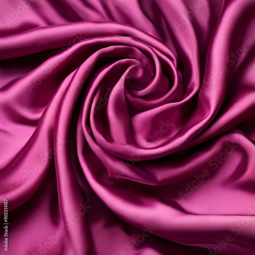 dupioni silk a type of silk with a crisp texture and irregular s photo