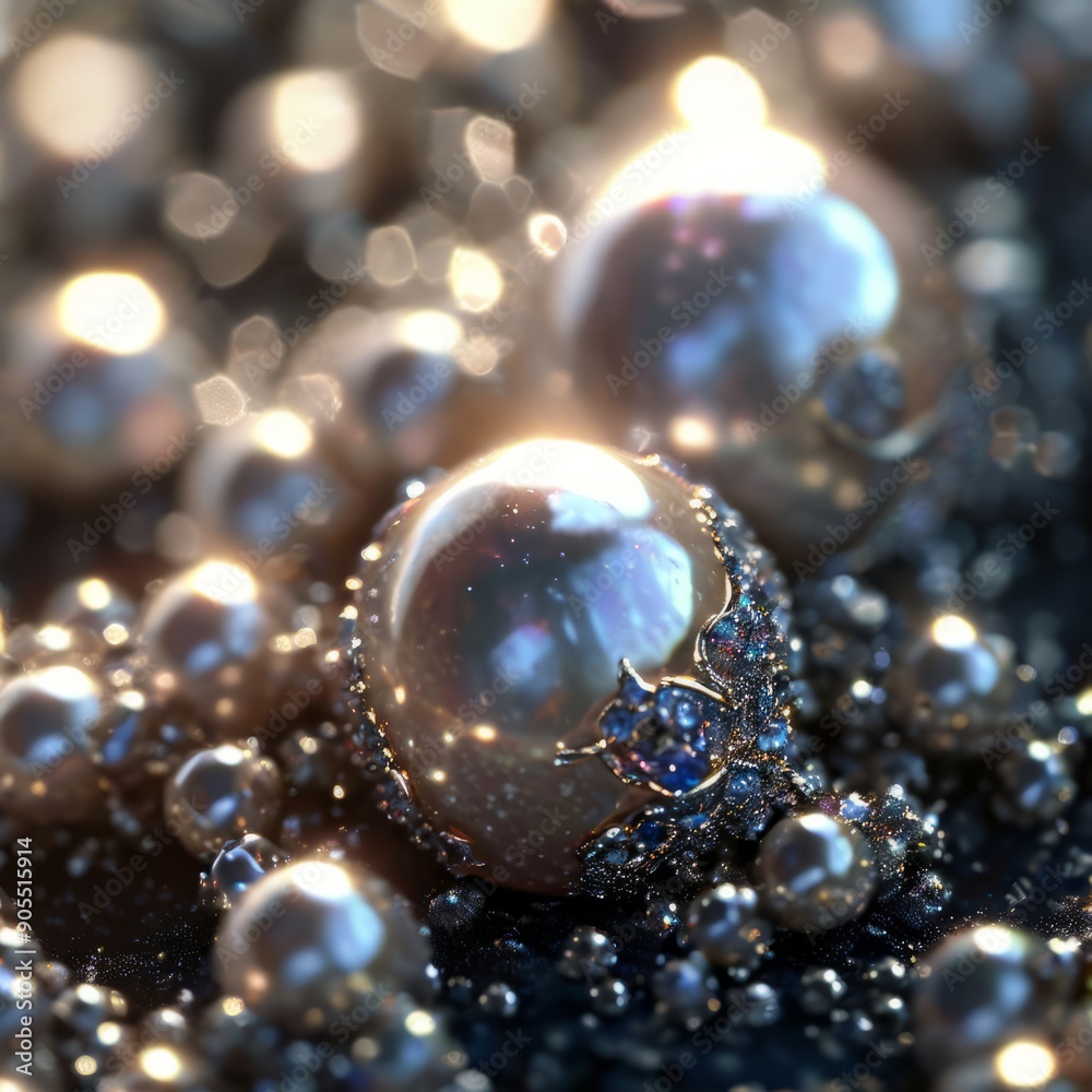 starry pearl pearls with a shimmering surface resembling a starr starry pearl pearls with a shimmering surface resembling a starr