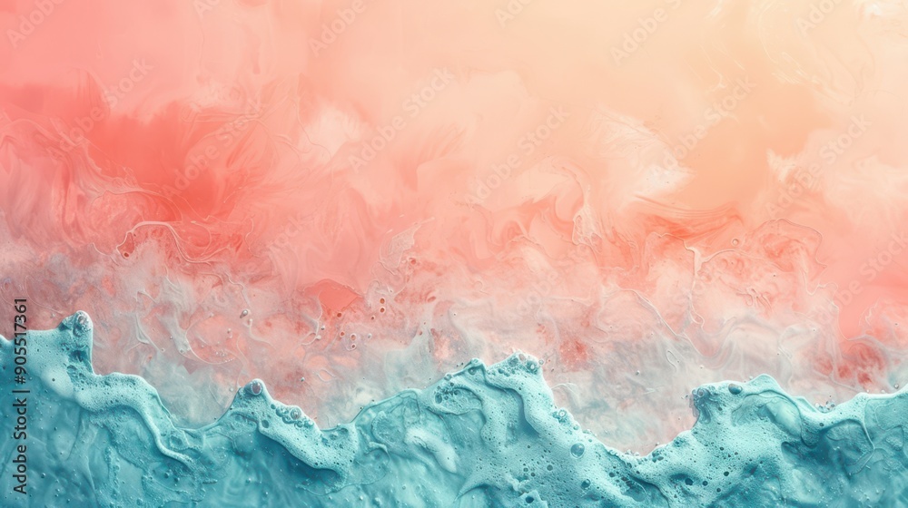 A stunning abstract image showcasing soft pastel colors blending beautifully in a fluid and dreamy composition. A stunning abstract image showcasing soft pastel colors blending beautifully in a fluid and dreamy composition.