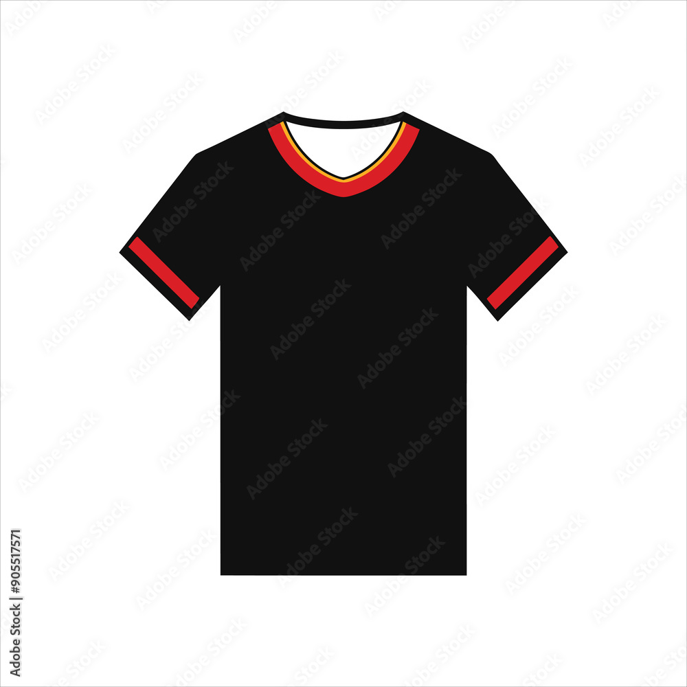 Create a black t shirt art vector Create a black t shirt art vector