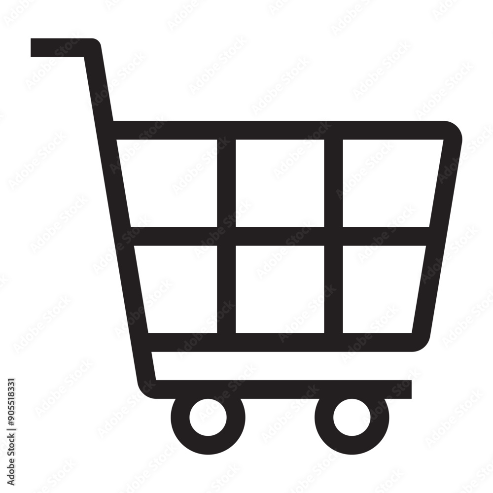 Shopping Cart line icon.