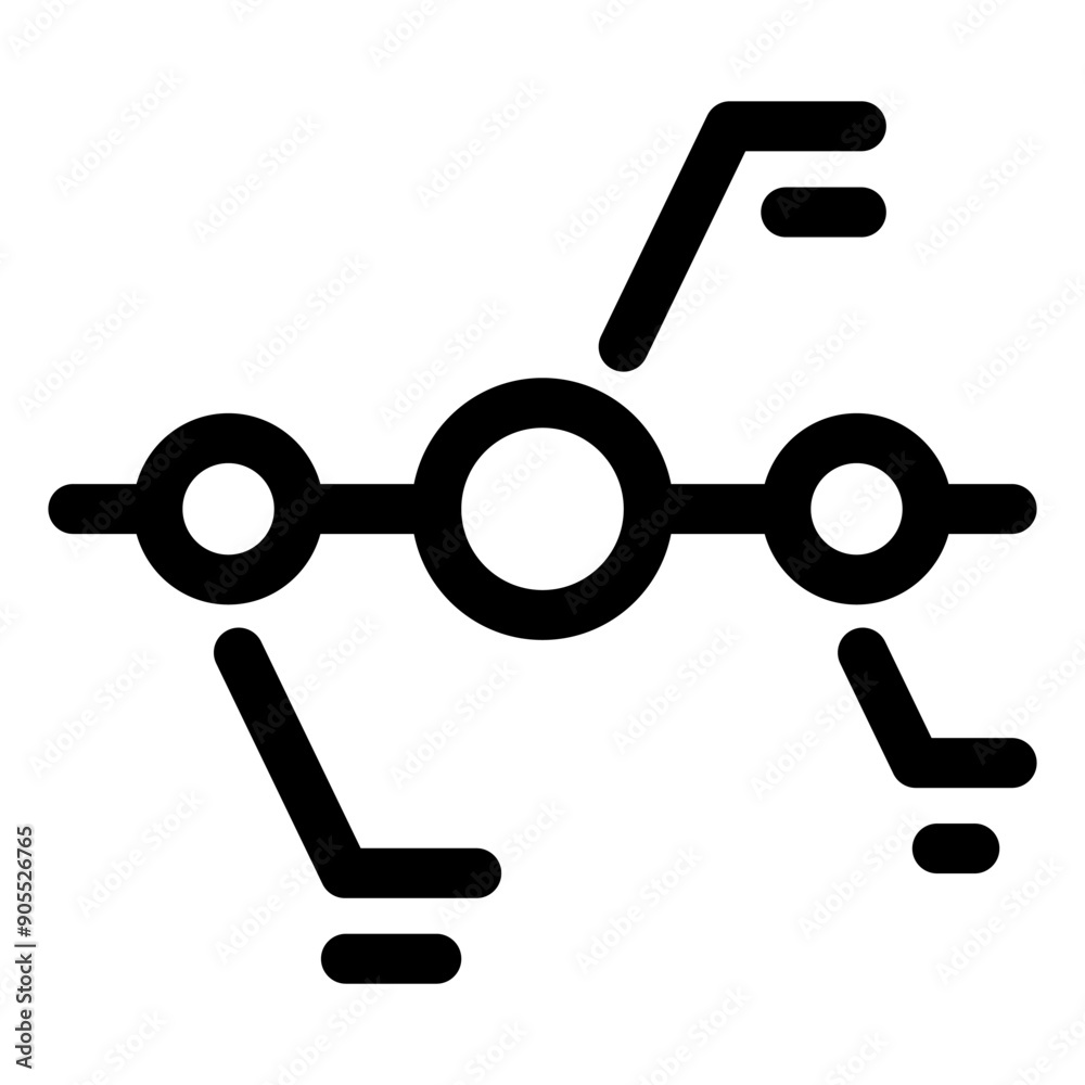 Chart, diagram icon in thin line style vector illustration graphic design Chart, diagram icon in thin line style vector illustration graphic design