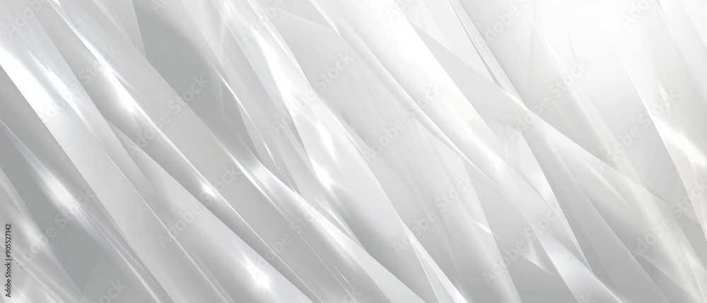 Fototapeta premium White silk fabric texture luxurious background