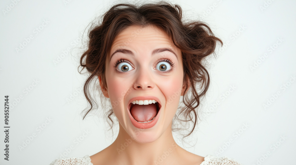 portrait screaming portrait screaming
