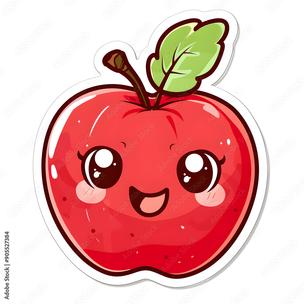 Adorable 3D Rendered Apple Sticker, Featuring a Cute and Playful Design, Perfect for Decoration and Fun Usage. Adorable 3D Rendered Apple Sticker, Featuring a Cute and Playful Design, Perfect for Decoration and Fun Usage.