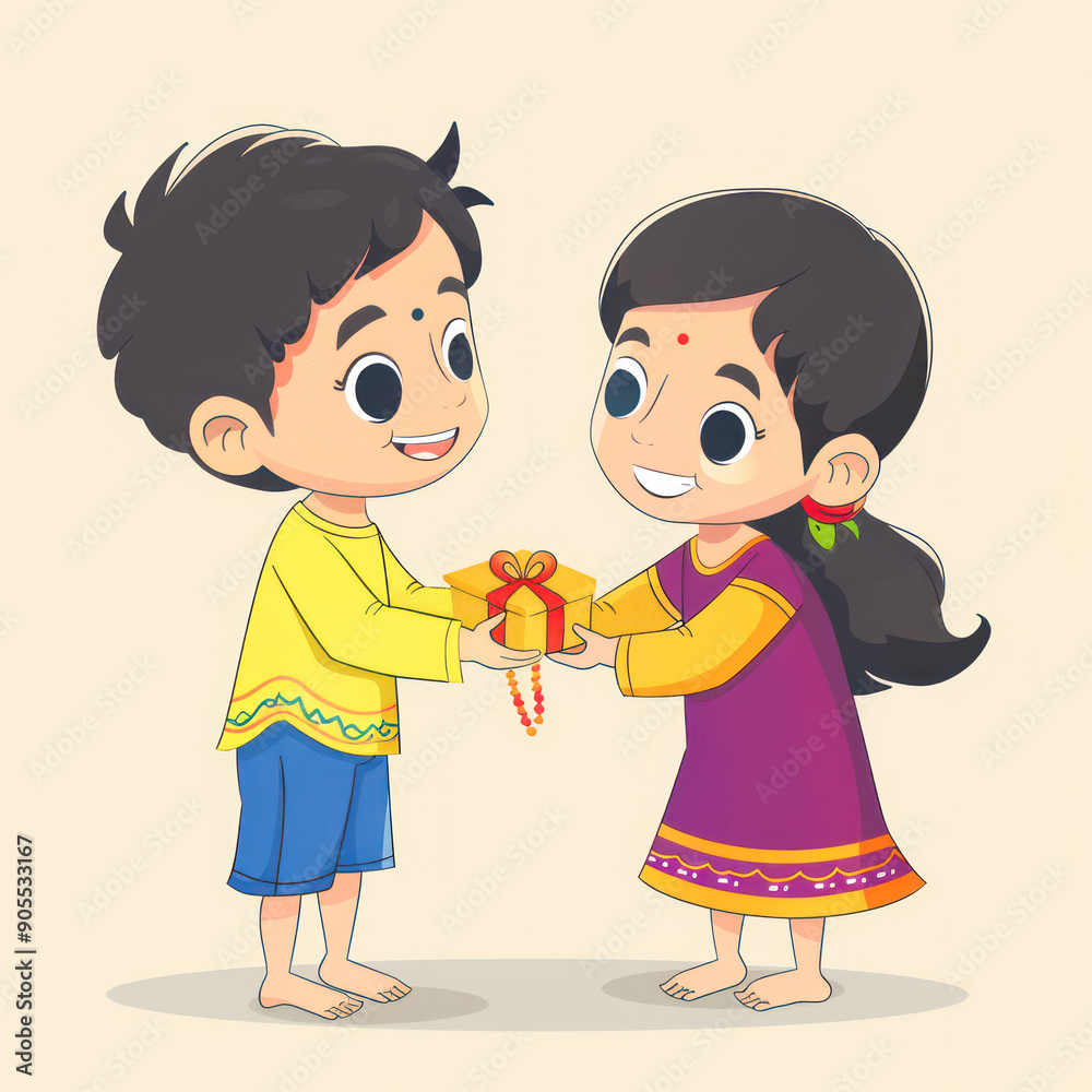 brother and sister celebrating rakhi festival brother and sister celebrating rakhi festival