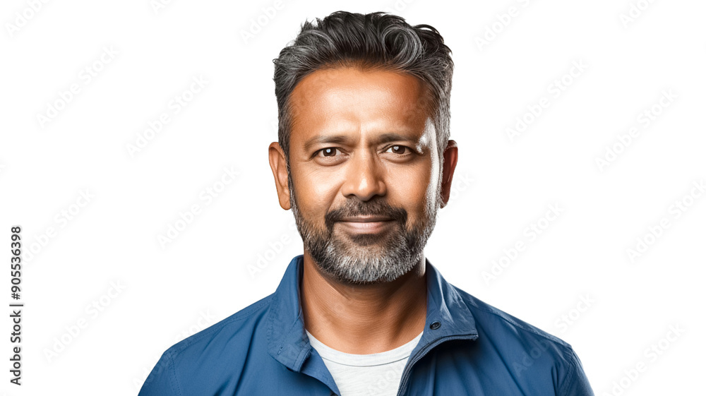 Portrait of confident indian man isolated on transparent background.
Portrait of confident indian man isolated on transparent background.