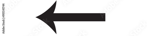 Left Arrow Vector Icon design eps 10