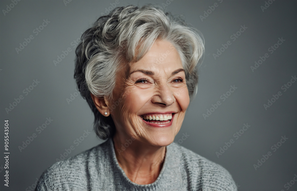 senior woman beautiful laughing smiling grey hair happy eldery white teeth senior woman beautiful laughing smiling grey hair happy eldery white teeth