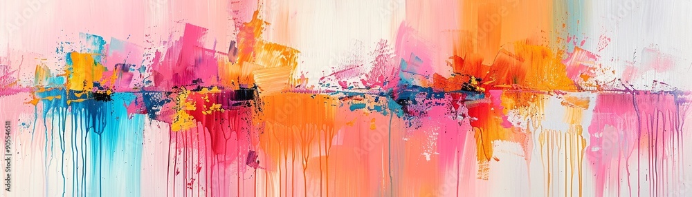 Multicolored abstract painting with expressive peach tones, capturing vibrant hues and dynamic brushstrokes 8K , high-resolution, ultra HD,up32K HD Multicolored abstract painting with expressive peach tones, capturing vibrant hues and dynamic brushstrokes 8K , high-resolution, ultra HD,up32K HD