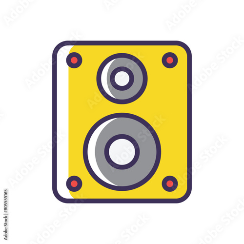 Speaker vector icon