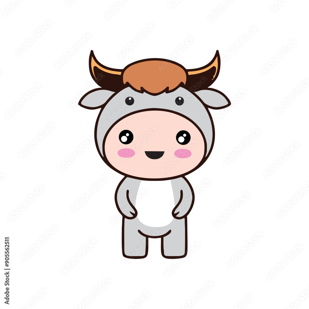 vector character animal costume cute vector character animal costume cute