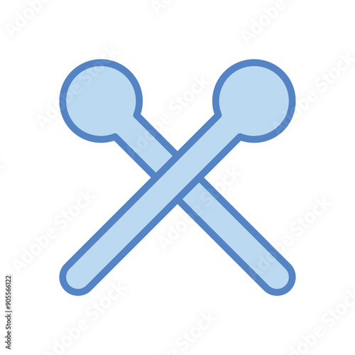 Drumsticks vector icon