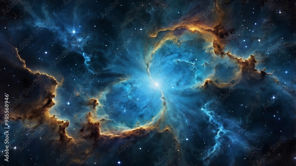 Fototapeta premium Captivating Space Nebula