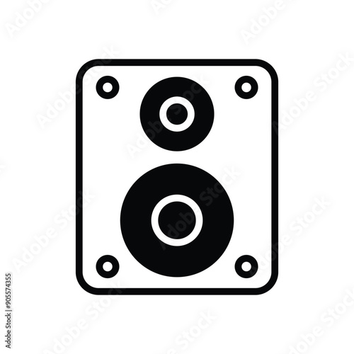 Speaker vector icon