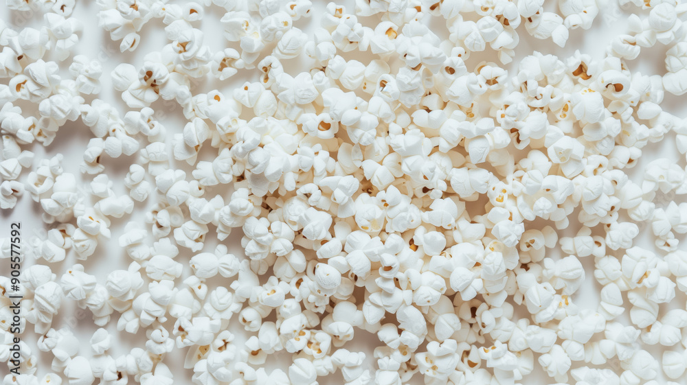 Classic snack for watching movies and cinema. Top view of popcorn texture. Popcorn background. Classic snack for watching movies and cinema. Top view of popcorn texture. Popcorn background.