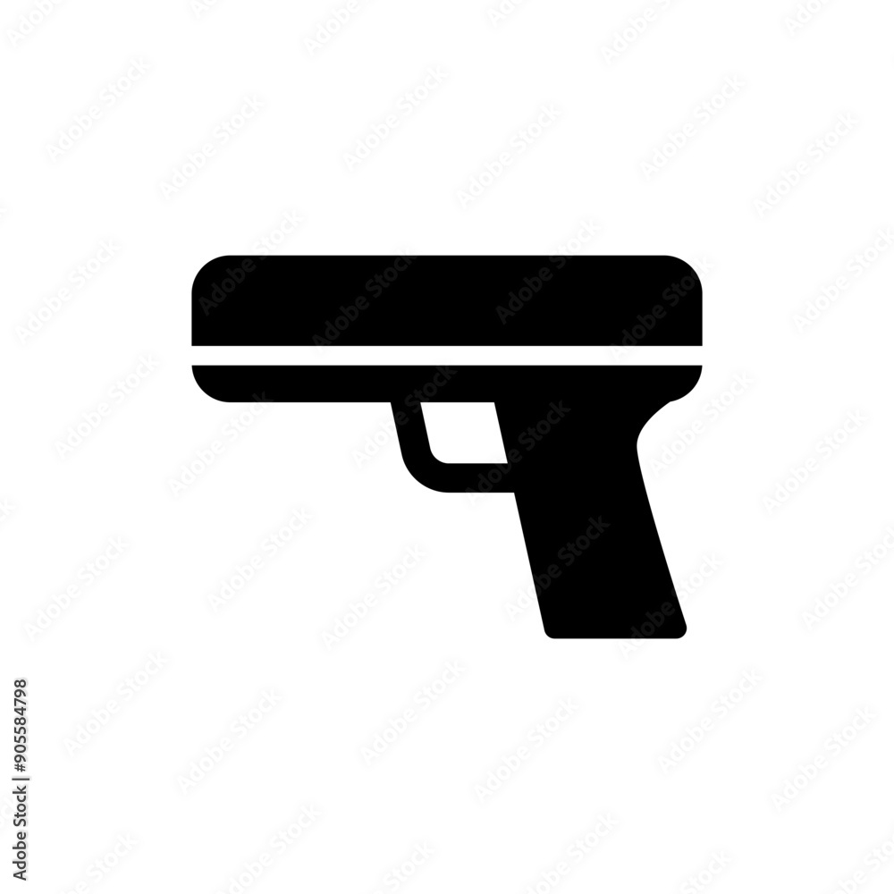 Gun icon vector illustration graphic design Gun icon vector illustration graphic design
