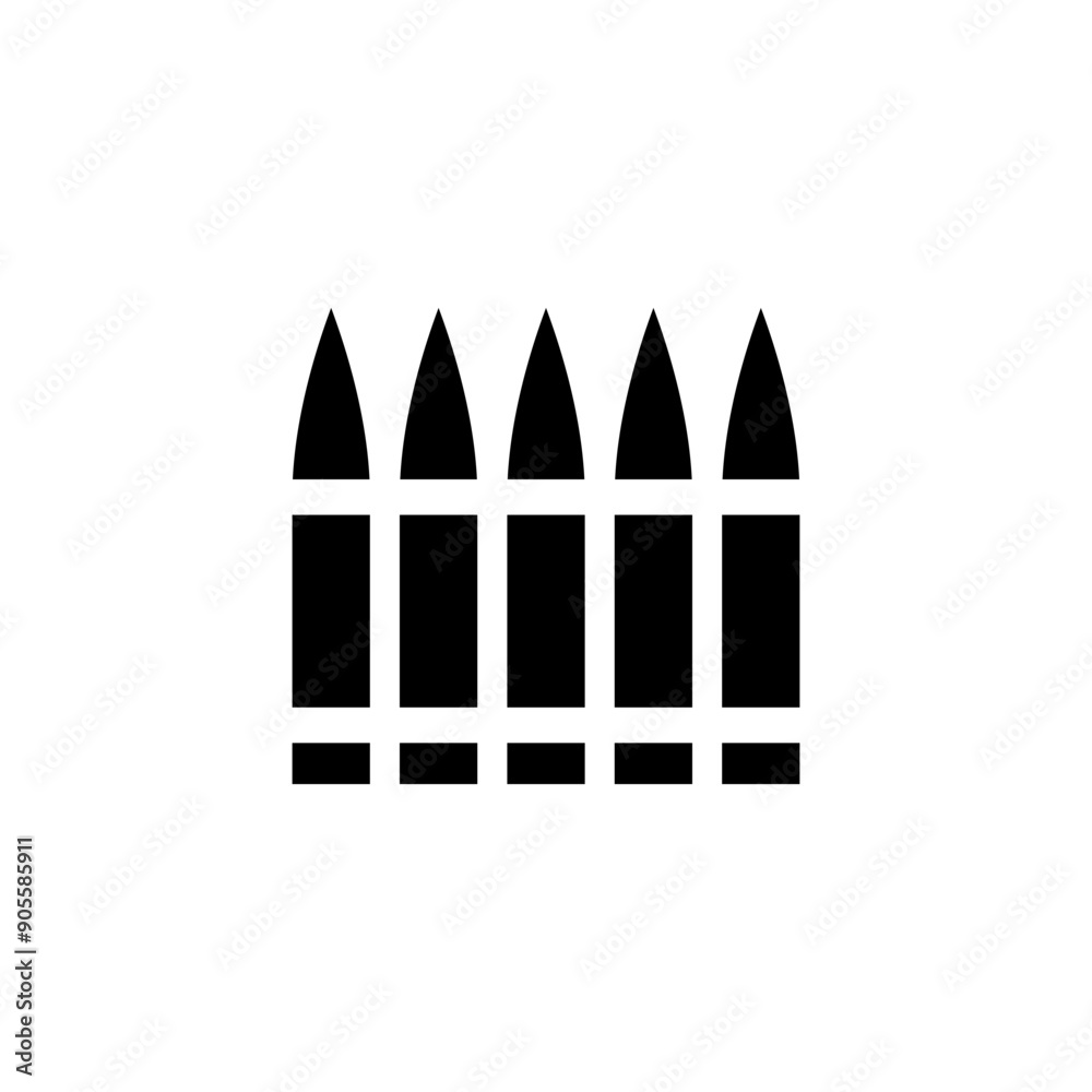 Bullet icon vector illustration graphic design Bullet icon vector illustration graphic design