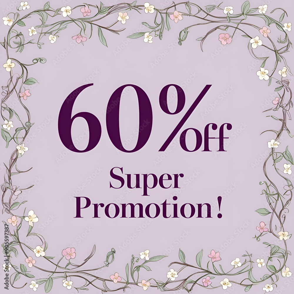 Illustration discount, promotion, sale Illustration discount, promotion, sale